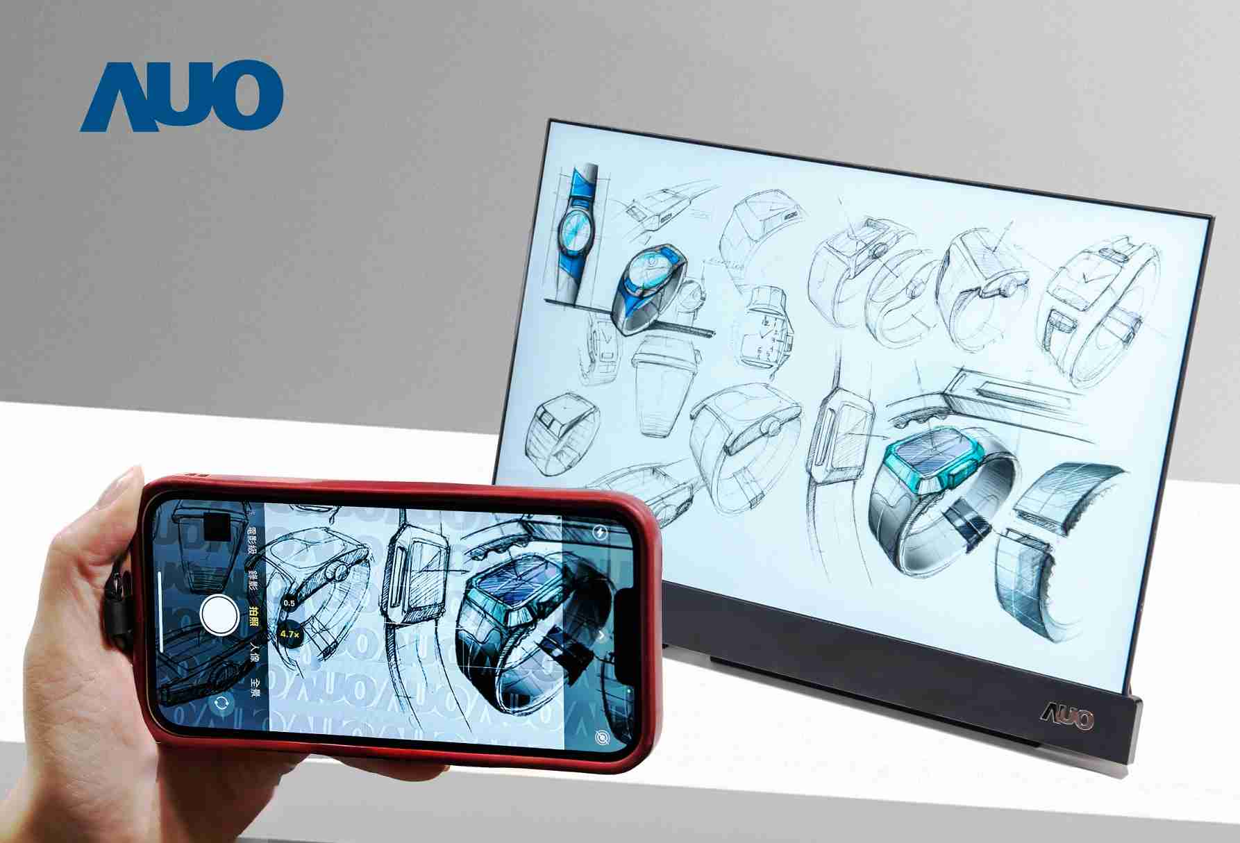 红龙扑克16吋防窥显示器，，，采用人眼无法察觉、、相机拍摄时才显现的隐藏式水印技术，，，，未来可结合AI镜头侦测周围环境，，实时开启或关闭水印，，，，大幅提升在公共场域使用显示器的安全性